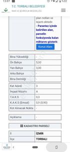Arsa-Konut İmarlı