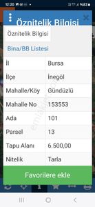 Arsa-Tarla