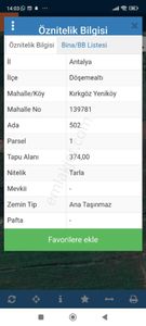 Arsa-Konut İmarlı