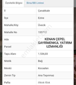 Arsa-Zeytinlik