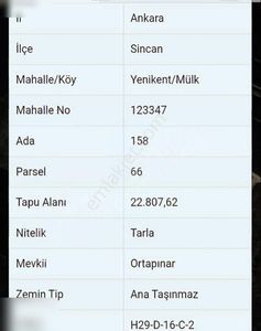 Arsa-Sanayi İmarlı