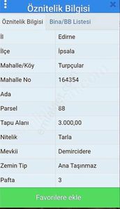 Arsa-Tarla