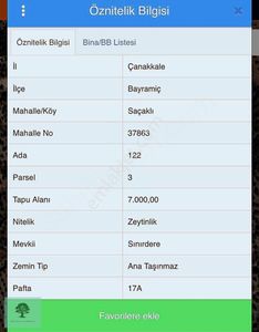 Arsa-Zeytinlik