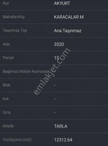 Arsa-Tarla
