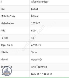 Arsa-Tarla