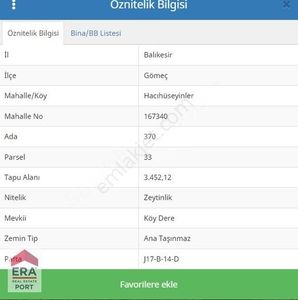 Arsa-Zeytinlik