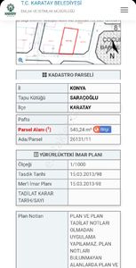 Arsa-Konut İmarlı