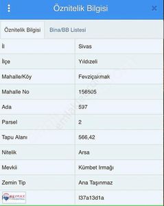Arsa-Konut İmarlı