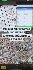 Arsa-Konut İmarlı