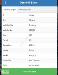 Arsa-Bağ & Bahçe
