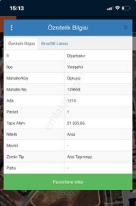 Arsa-Konut İmarlı