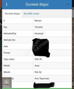 Arsa-Konut İmarlı