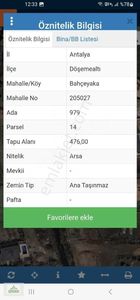 Arsa-Konut İmarlı