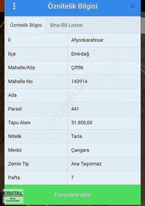 Arsa-Tarla