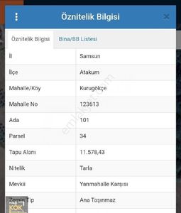 Arsa-Bağ & Bahçe