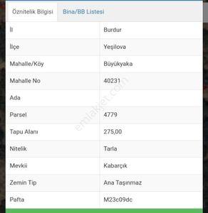 Arsa-Bağ & Bahçe