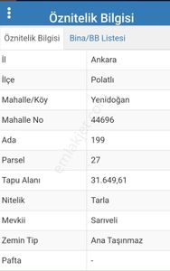 Arsa-Tarla