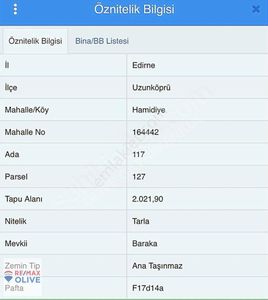 Arsa-Tarla