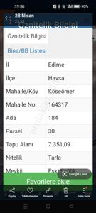 Arsa-Tarla