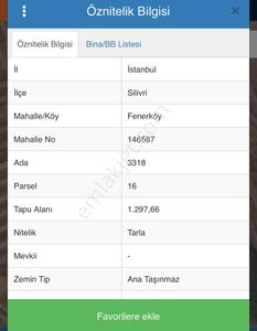 Arsa-Tarla