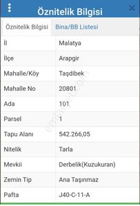 Arsa-Tarla