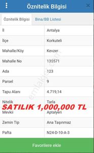 Arsa-Tarla