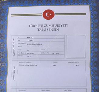 Arsa-Konut İmarlı