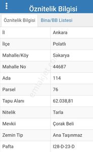 Arsa-Tarla