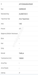 Arsa-Tarla