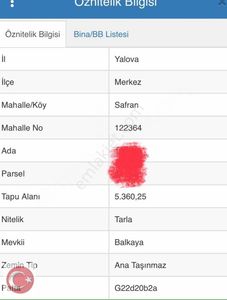 Arsa-Tarla