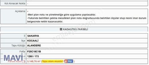 Arsa-Konut İmarlı