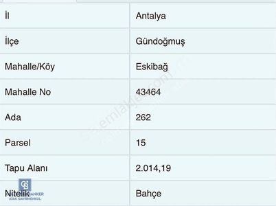 Arsa-Bağ & Bahçe