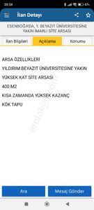 Arsa-Konut İmarlı