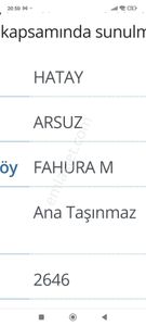 Arsa-Konut İmarlı