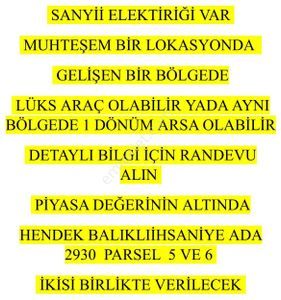 Arsa-Konut İmarlı
