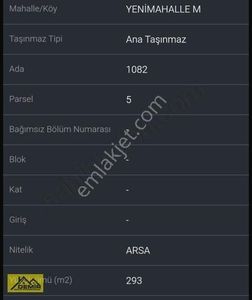 Arsa-Konut İmarlı