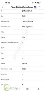 Arsa-Tarla