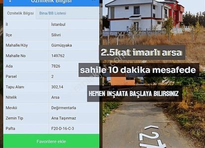 Arsa-Villa İmarlı