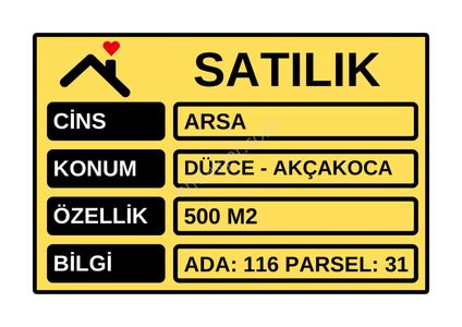Arsa-Konut İmarlı