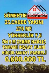 Arsa-Sanayi İmarlı