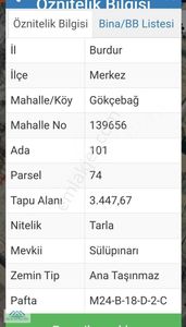 Arsa-Tarla