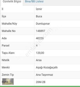 Arsa-Konut İmarlı