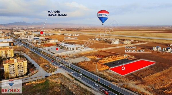 Remax Sancak'tan Mardin Yolu Üzerinde Satılık 2 Dönüm Arsa