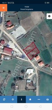 700 m2 imarlı yola cephe arsa