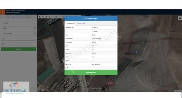KIRIKKALE ÇERİKLİ ANAYOLA 50M UZAKLIKTA 4 KAT İMARLI ARSALAR