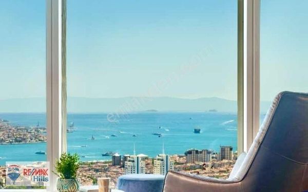 QUASAR İSTANBUL 180 DERECE DENİZ MANZARALI 195m2 GÜNCEL-BOŞ