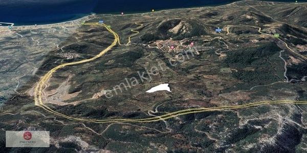 ÇANAKKAELE AYVACIK YEŞİLYURT TA 26.071 m2 MANZARALI ARMUTLUK