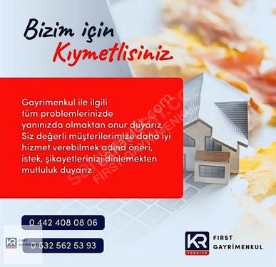 KR FİRST GAYRİMENKUL'DEN KAYAKYOLUNDA KİRALIK DÜKKAN !