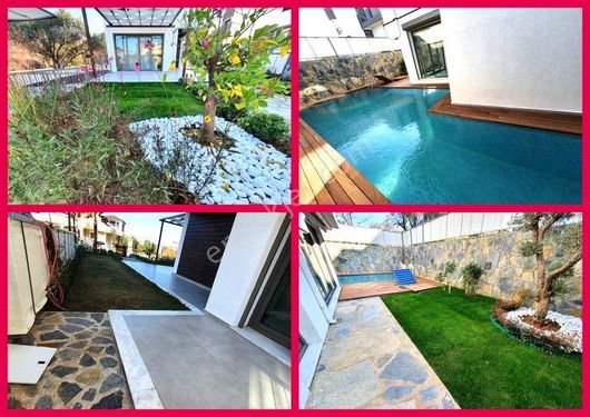  Güzelbahçe de Satılık Villa Müstakil Havuz Bahçe Lüx Özel Proje