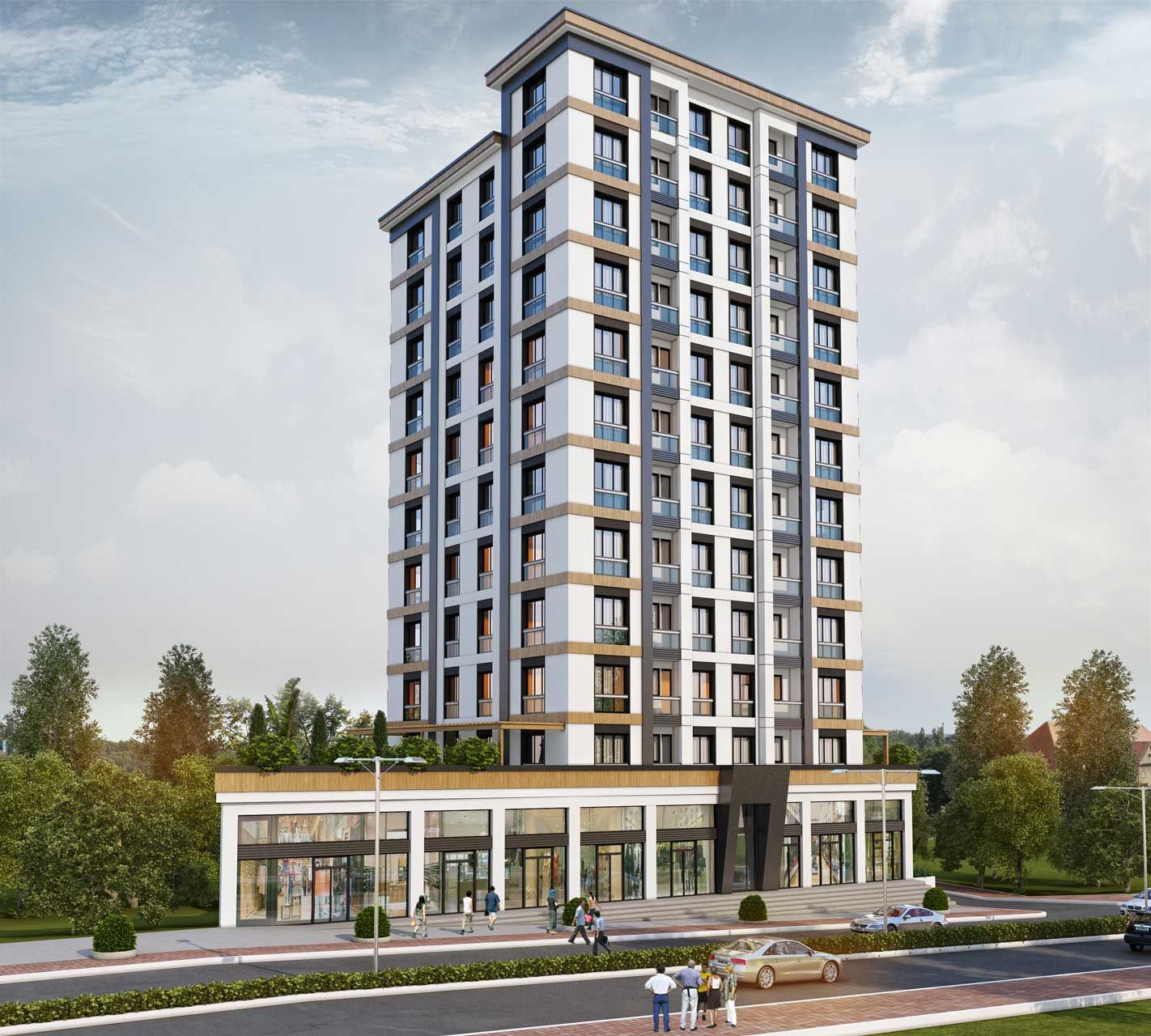 Konut Projesi Evina Residence, Esenyurt, İstanbul